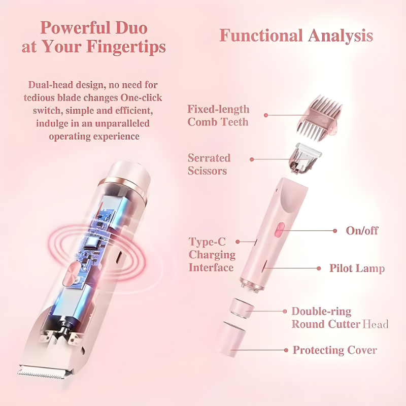 SmoothTrim™ 2-in-1 Bikini & Body Trimmer